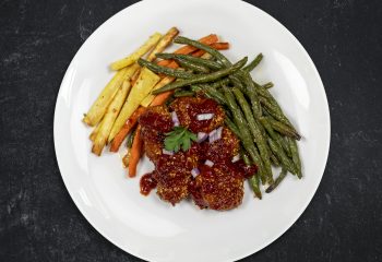 Maple BBQ Chicken Wing Bites