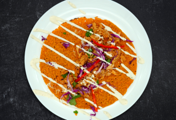 Honey Chipotle Ranch Chicken Wrap on Sprouted Grain
