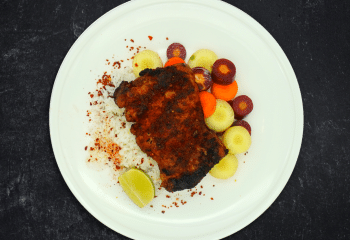 Grilled Chili Lime Free-Range Chicken Thighs