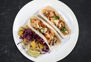 Bang Bang Wild Salmon Tacos