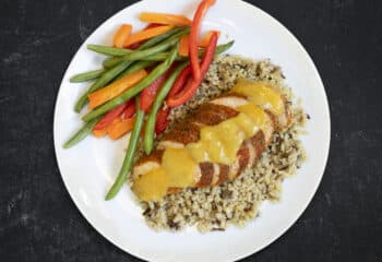 Blackened Chicken with Passionfruit Chili