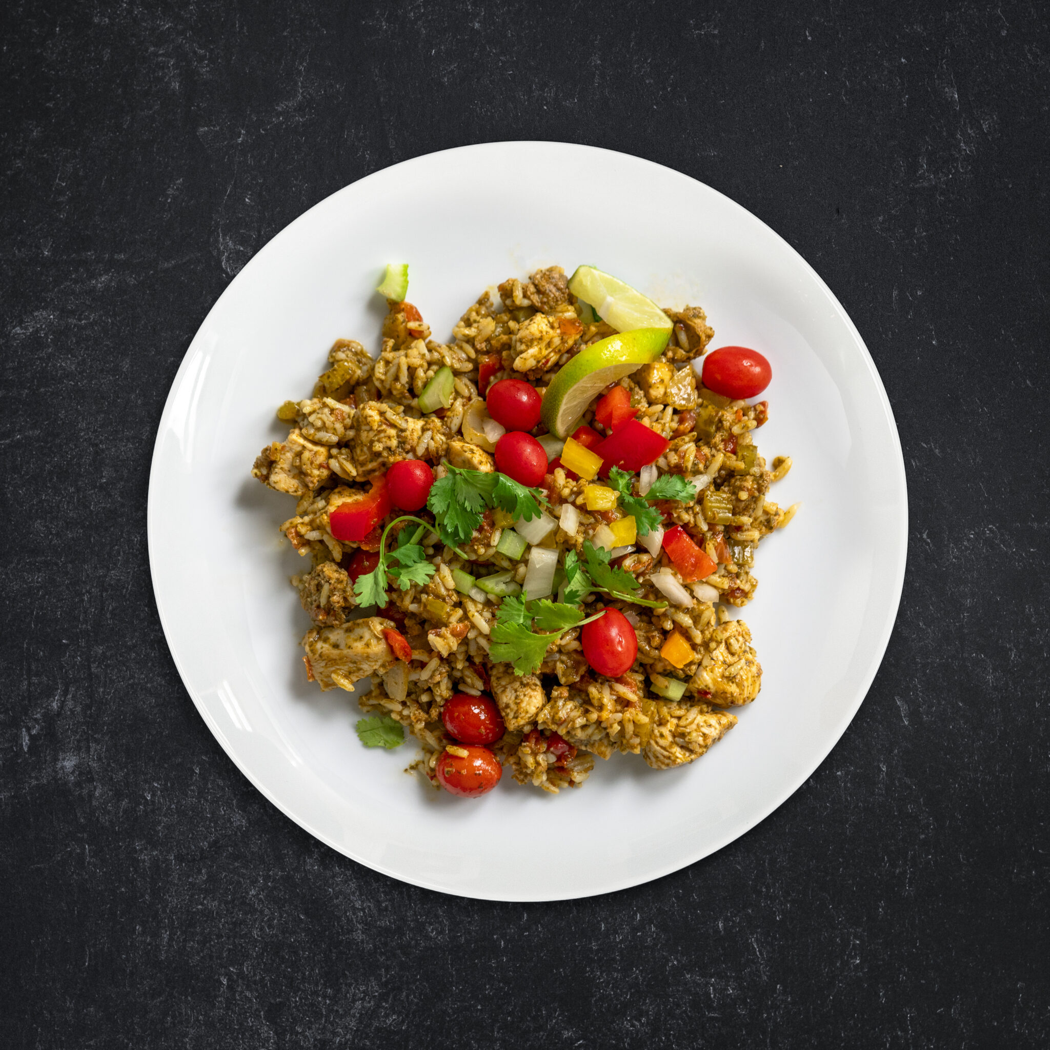 Low Carb Chipotle Chicken & Sausage Paella - Fit AF Nutrition