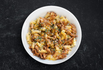 BBQ Pulled Pork Mac & Cheese