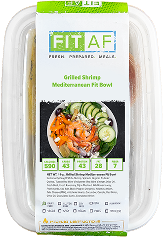 Grilled Shrimp Mediterranean Fit Bowl