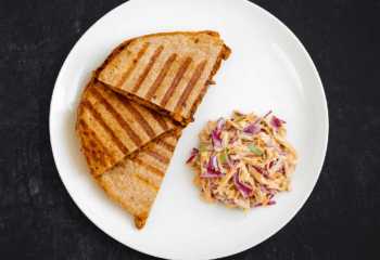 Gouda Burger Quesadilla Gouda Burger Quesadilla