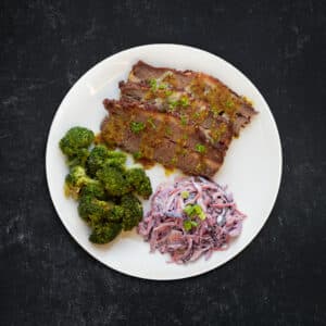 Low Carb Honey Mustard Brisket