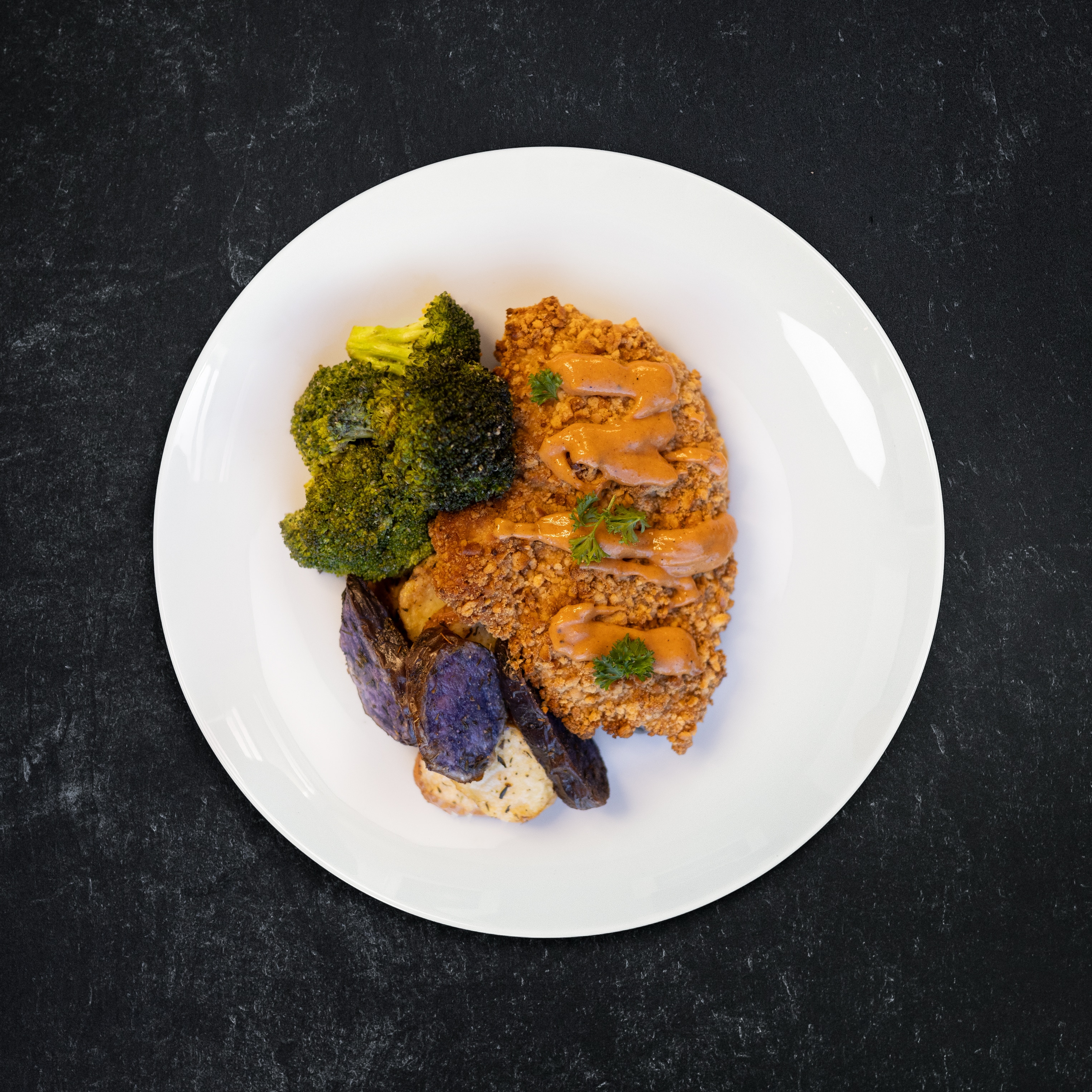 Pretzel Chicken with Fit-fil-A Sauce