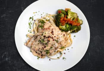 Tuscan Chicken Fettuccine