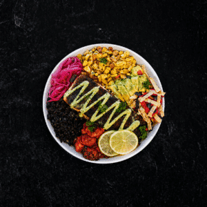 Southwest Blackened Salmon Bowl