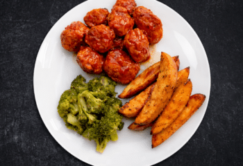 Maple Bourbon Buffalo Chicken Wing Bites