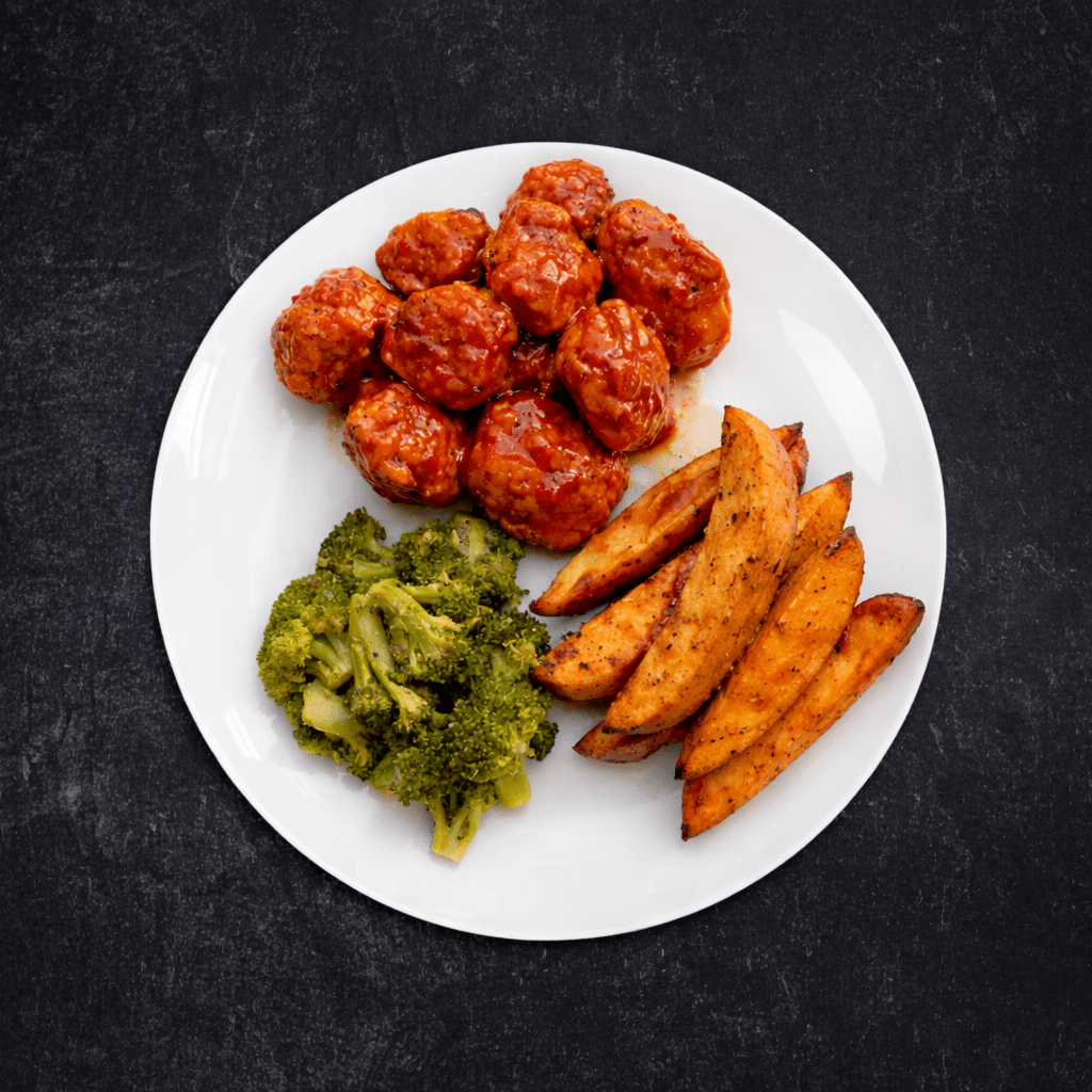 Maple Bourbon Buffalo Chicken Wing Bites