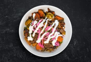 Hot Honey Grass-fed Beef Bowl