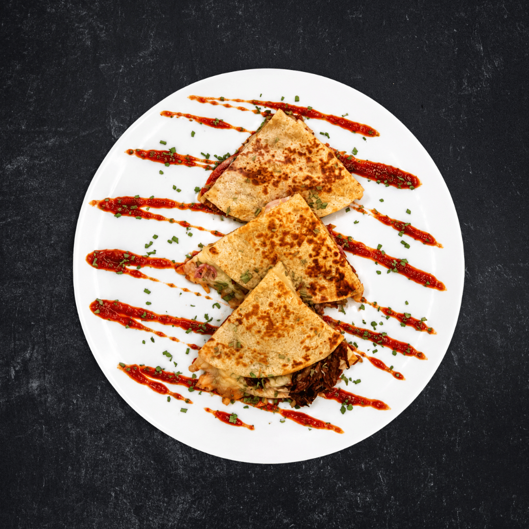 🟧NEW: BBQ Brisket & Pepper Jack Quesadilla