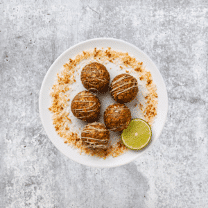 Free Relaxation Superfood Bites: Piña Colada & Reishi